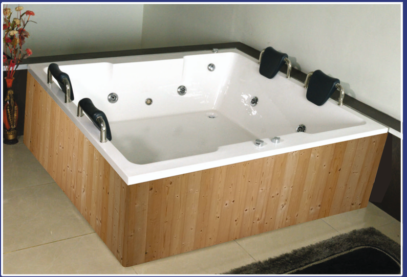 Aquafeel Double Massage Bath Tub - Ultimate Spa Experience