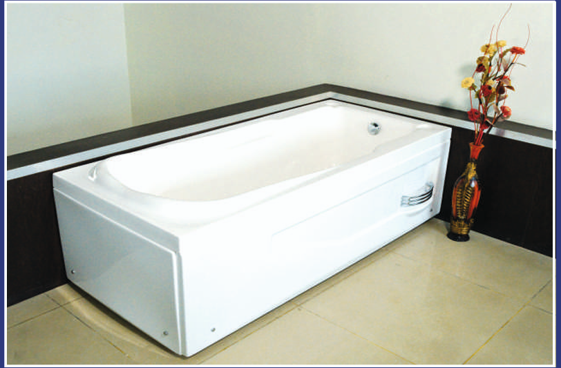 Aquafeel Massage Bath Tub with Whirlpool Pump - Luxury Spa Experience