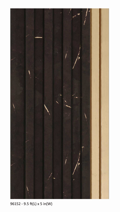 Bombay Louver Design 96152 - 9.5ft x 5in Panel