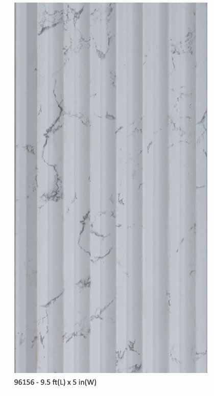 Bombay Louver Design 96156 - 9.5ft x 5in Panel