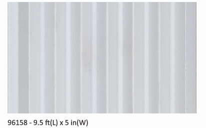 Bombay Louver Design 96158 - 9.5ft x 5in Panel