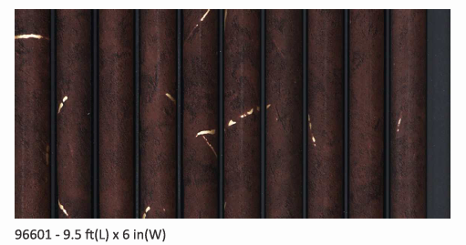 Bombay Louver Design 96601 - 9.5ft x 6in Panel