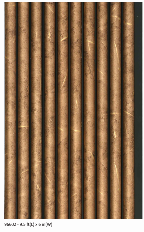 Bombay Louver Design 96602 - 9.5ft x 6in Panel