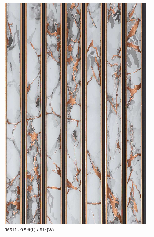 Bombay Louver Design 96611 - 9.5ft x 6in Panel