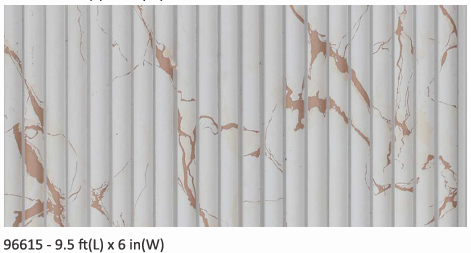 Bombay Louver Design 96615 - 9.5ft x 6in Panel