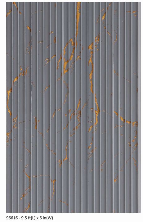 Bombay Louver Design 96616 - 9.5ft x 6in Panel