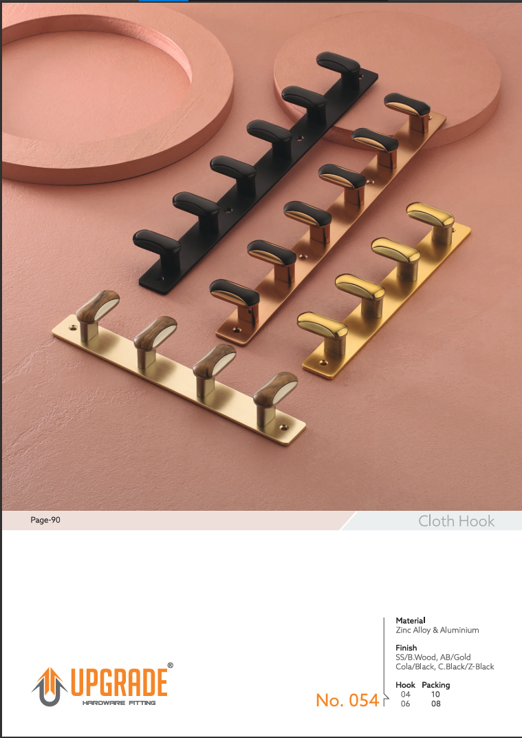 Upgrade Stainless Steel Cloth Hook - No. 054