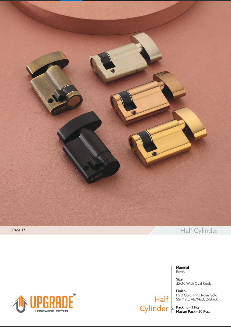 Upgrade Half Round Hardware Component