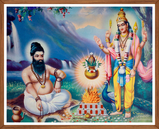 Holy Trinity - Lord Shiva Parvati Ganesha Family Portrait
