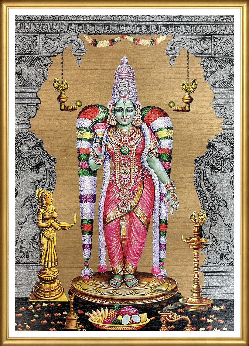 Antique Style Religious Art Print 3 | Classical Hindu Iconography | Vintage Wall Art