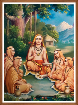 Adi Shankaracharya Great Hindu Saint Art Print