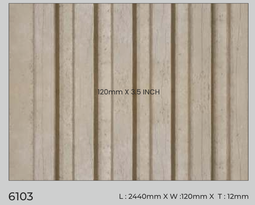 Dale Aluminium Louver Panel 6103