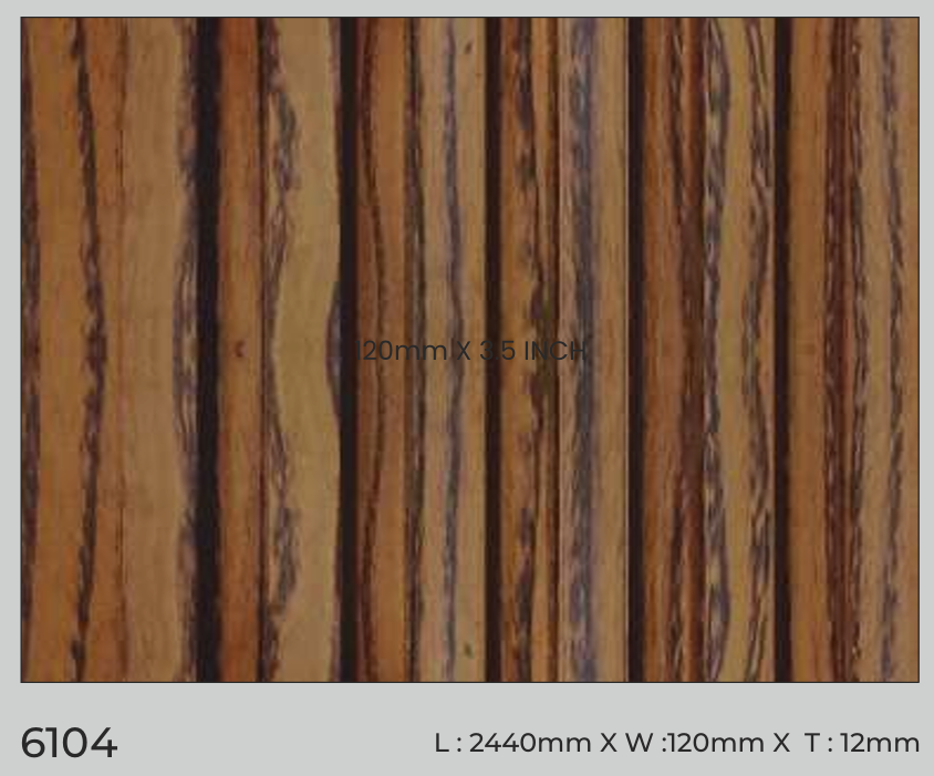 Dale Aluminium Louver Panel 6104