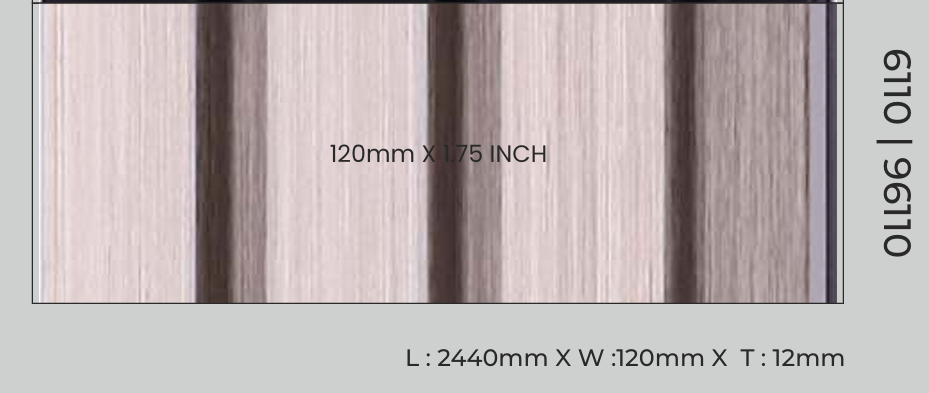 Dale Aluminium Louver Panel 6110