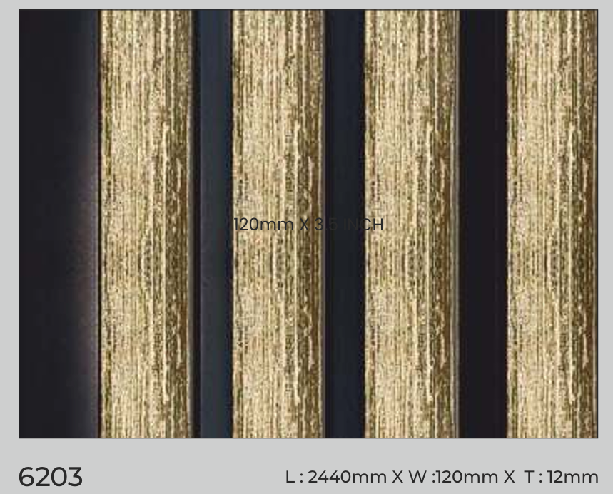 Dale Aluminium Louver Panel 6203