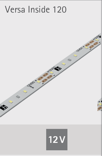 Hettich Versa Inside 120 LED Strip – 12V DC