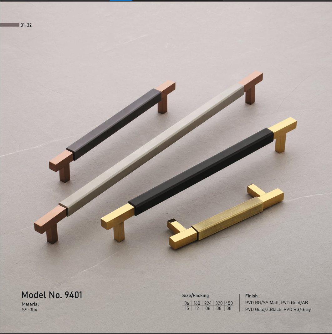 Model No. 9401 - Premium Lever Handles