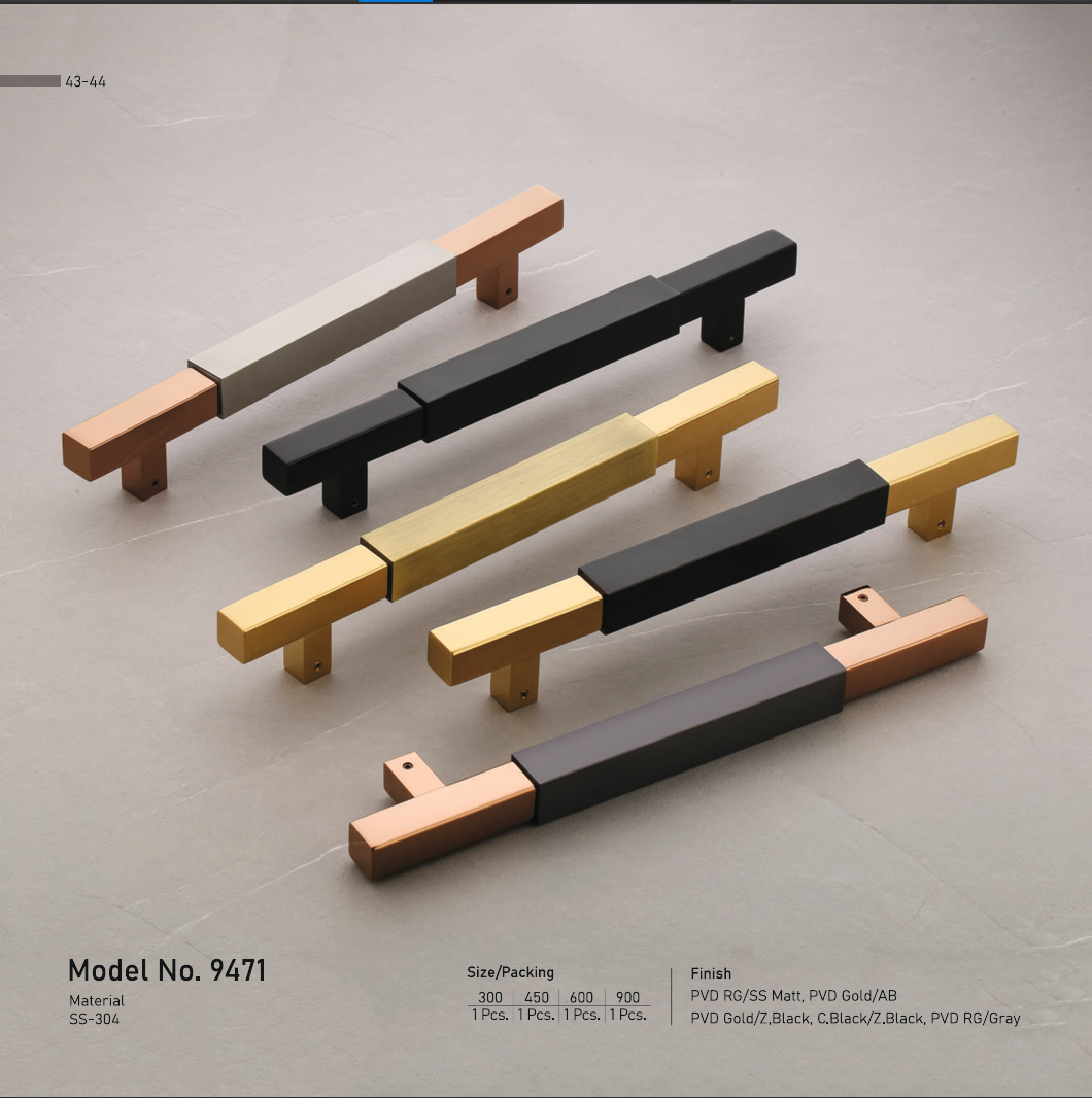 Model No. 9471 - Designer Cabinet Handles