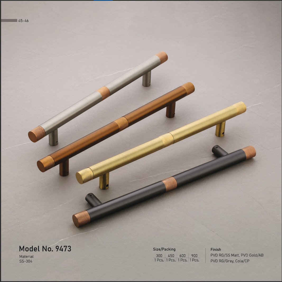 Model No. 9473 - Designer Cabinet Handles