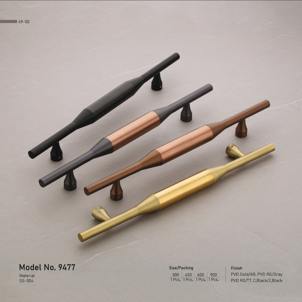 Model No. 9477 - Designer Cabinet Handles