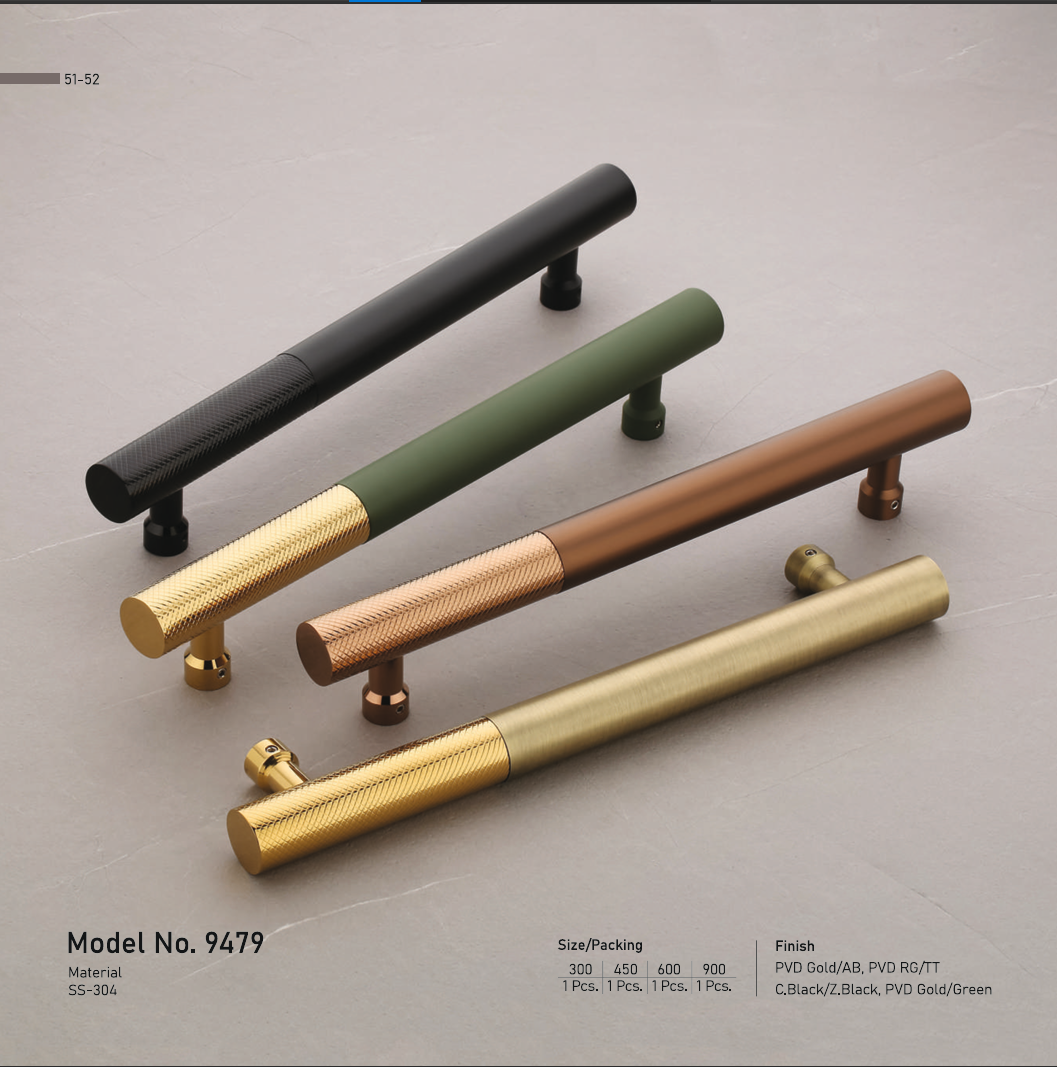 Model No. 9479 - Designer Cabinet Handles