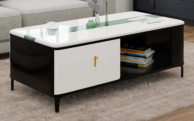 Royaloak Sonet Marble Table - Contemporary Design
