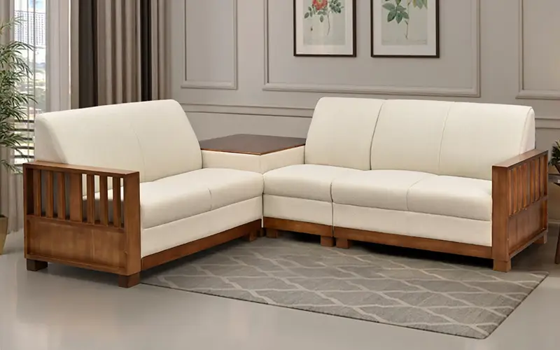 Royaloak Melaka Corner Sofa - Space Saving Design