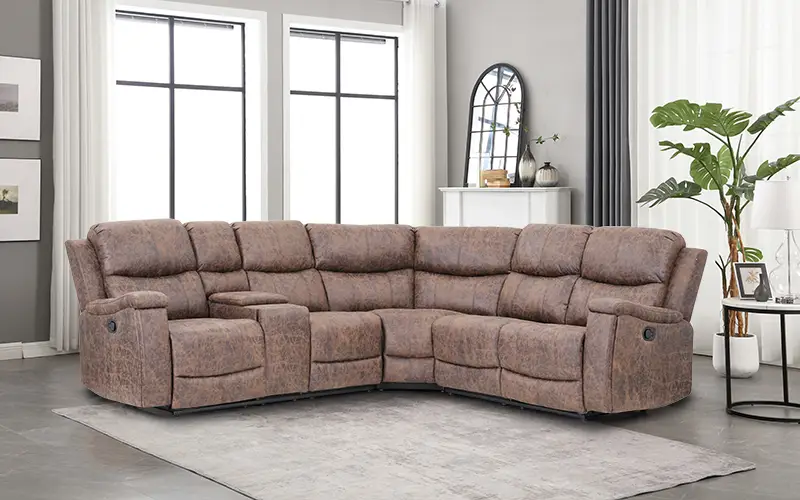 Royaloak Muar Fabric Recliner - Relaxing Chair