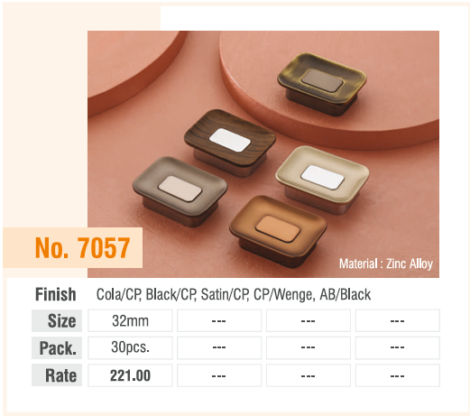 SM Metallic Bronze SM Choco SM Black Edge Cabinet Handle | UPGRADE Hardware