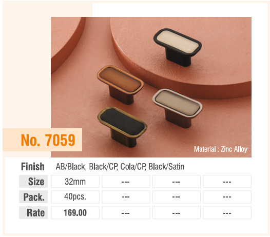 SM Metallic Bronze SM Choco SM Black Edge Cabinet Handle | UPGRADE Hardware